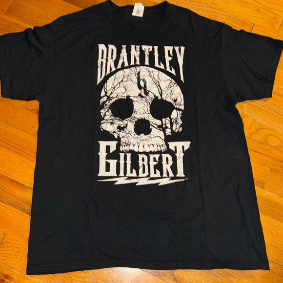 2016 Brantley Gilbert Take it outside tour shirt concert tour blk short sleeve L - Picture 2 of 4